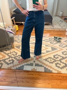 Uniqlo Deep Blue Trouser Jeans